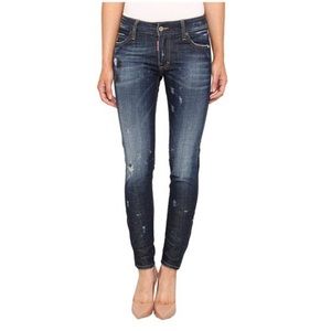 DSQUARED2 Women’s Distressed Ankle Zip Jeans - “NWOT” EU Size 46 US 29/30